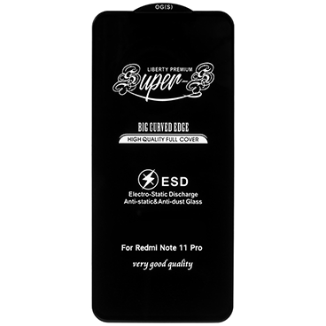 گلس گوشی شیائومی Redmi Note 11 Pro مدل Super S آنتی استاتیک گلس گوشی شیائومی Redmi Note 11 Pro مدل Super S آنتی استاتیک