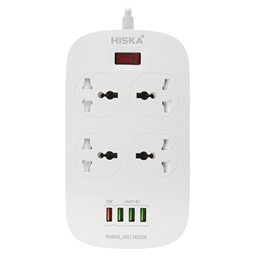 چند راهی برق هیسکا مدل CH-5512 چند راهی برق هیسکا مدل CH-5512