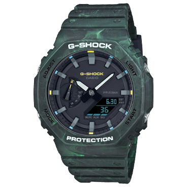 ساعت کاسیو جی شاک مدل GA-2100FR-3A ساعت کاسیو جی شاک مدل GA-2100FR-3A