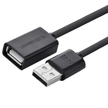 کابل تبدیل USB نری به مادگی یوگرین US103 مدل 10318 طول 5 متر کابل تبدیل USB نری به مادگی یوگرین US103 مدل 10318 طول 5 متر