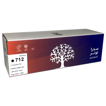 کارتریج سدرا مدل 712 Canon مشکی کارتریج سدرا مدل 712 Canon مشکی