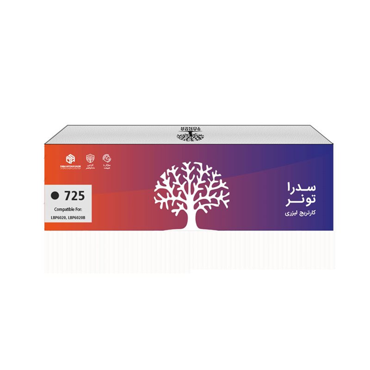 کارتریج سدرا مدل 725 Canon مشکی کارتریج سدرا مدل 725 Canon مشکی
