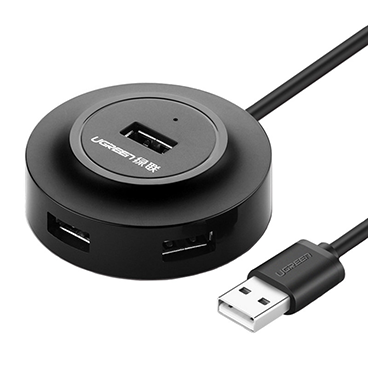 هاب USB یوگرین 4 پورت CR106 مدل 20277 هاب USB یوگرین 4 پورت CR106 مدل 20277