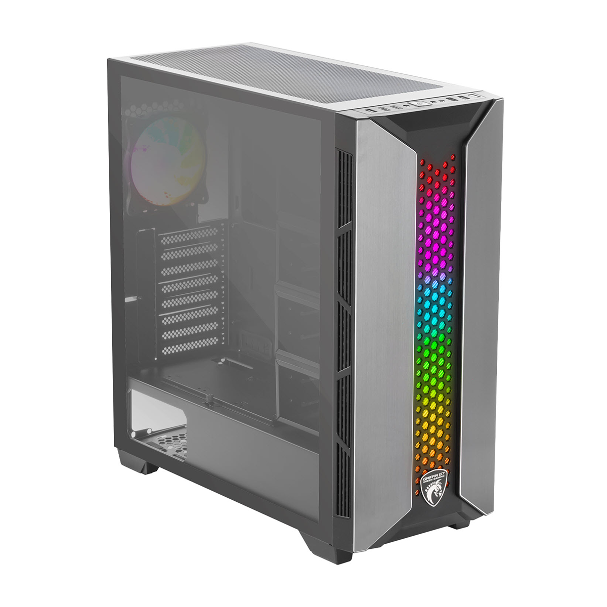 کیس کامپیوتر گیمینگ گرین مدل GRIFFIN G7 کیس کامپیوتر گیمینگ گرین مدل GRIFFIN G7
