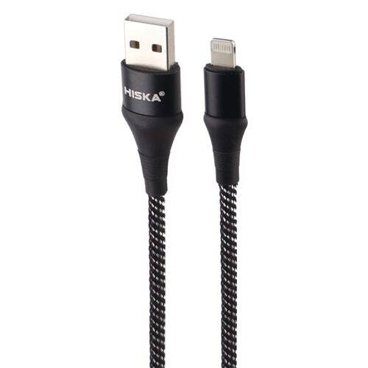 کابل تبدیل USB به لایتنینگ هیسکا مدل LX276 طول 1 متر کابل تبدیل USB به لایتنینگ هیسکا مدل LX276 طول 1 متر