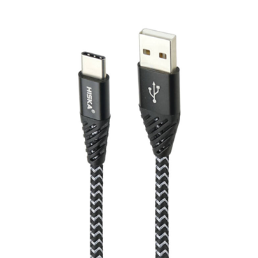 کابل تبدیل USB به USB-C هیسکا مدل LX199 طول 1 متر کابل تبدیل USB به USB-C هیسکا مدل LX199 طول 1 متر