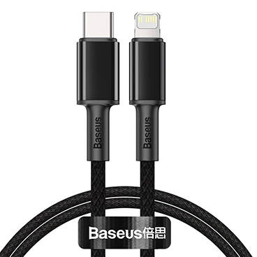 کابل تبدیل USB-C به لایتنینگ باسئوس مدل CATLGD-01 طول 1 متر کابل تبدیل USB-C به لایتنینگ باسئوس مدل CATLGD-01 طول 1 متر