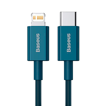 کابل تبدیل USB-C به لایتنینگ باسئوس مدل CATLYS-A03 طول 1 متر کابل تبدیل USB-C به لایتنینگ باسئوس مدل CATLYS-A03 طول 1 متر