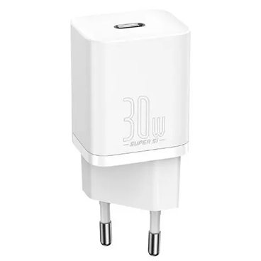 شارژر دیواری باسئوس 30 وات مدل Super Si Quick Charger IC CCSUP شارژر دیواری باسئوس 30 وات مدل Super Si Quick Charger IC CCSUP