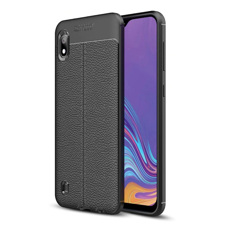 قاب ژله ای طرح چرم مدل Auto Focus مناسب برای گوشی سامسونگ Galaxy A10