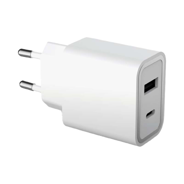 شارژر دیواری فورس مدل FPLICS2AC37WPDW توان 37 وات شارژر دیواری فورس مدل FPLICS2AC37WPDW توان 37 وات