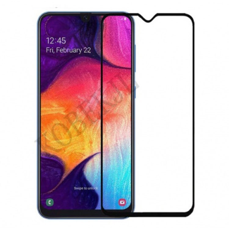 محافظ صفحه نمایش شیشه ای تمام چسب (فول گلس) سامسونگ Galaxy A20/A30 محافظ صفحه نمایش شیشه ای تمام چسب (فول گلس) سامسونگ Galaxy A20/A30