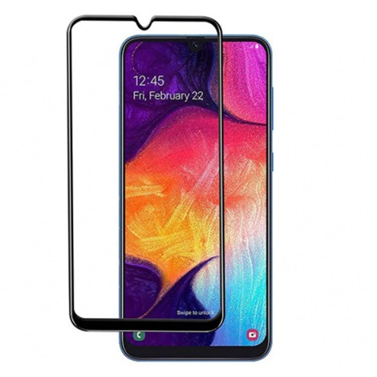 محافظ صفحه نمایش (فول گلس) شیشه ای تمام چسب مناسب برای گوشی سامسونگ Galaxy A50 / A30S / A50S محافظ صفحه نمایش (فول گلس) شیشه ای تمام چسب مناسب برای گوشی سامسونگ Galaxy A50 / A30S / A50S