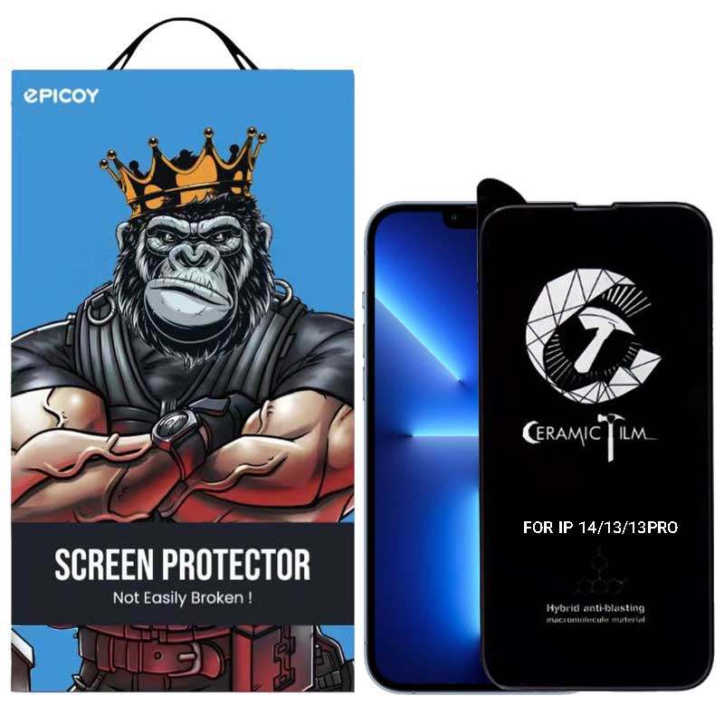 محافظ صفحه نمایش سرامیکی گوشی اپل آیفون iPhone 14/ 13/ 13 Pro اپیکوی مدل CR7 محافظ صفحه نمایش سرامیکی گوشی اپل آیفون iPhone 14/ 13/ 13 Pro اپیکوی مدل CR7