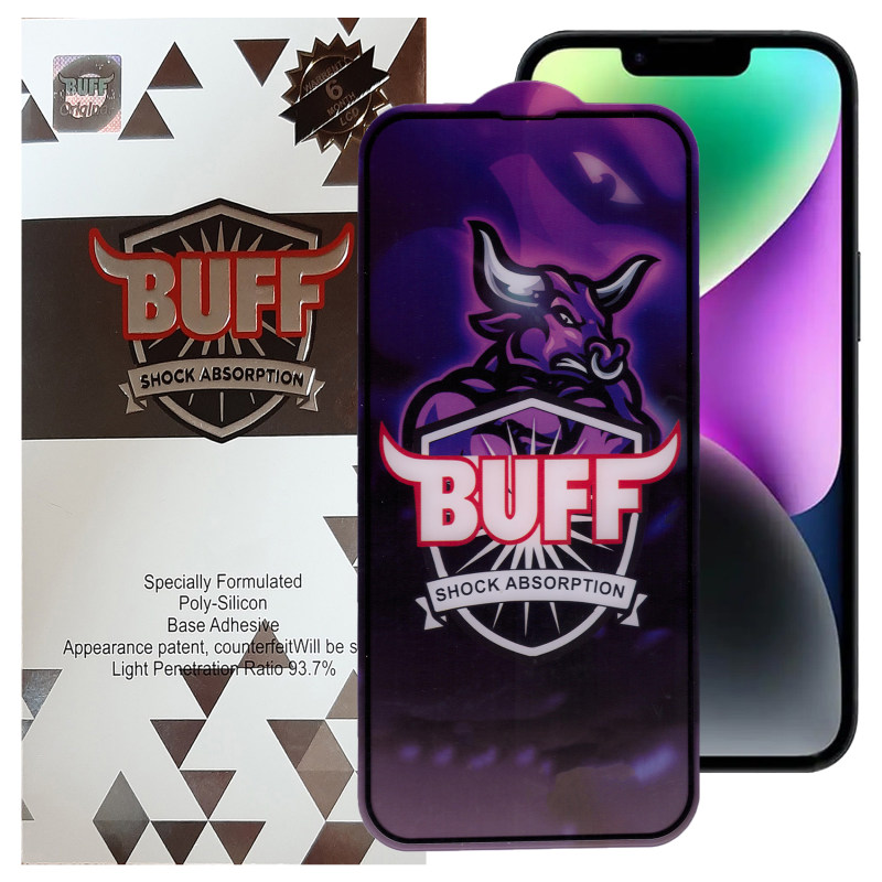گلس گوشی اپل iPhone 14 بوف 5D مدل Buffer-G گلس گوشی اپل iPhone 14 بوف 5D مدل Buffer-G