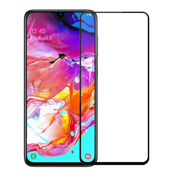 محافظ صفحه نمایش شیشه ای مناسب برای گوشی سامسونگ Galaxy A70 محافظ صفحه نمایش شیشه ای مناسب برای گوشی سامسونگ Galaxy A70