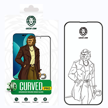 گلس گوشی اپل iPhone 14 گرین مدل 3D Curved Pro گلس گوشی اپل iPhone 14 گرین مدل 3D Curved Pro