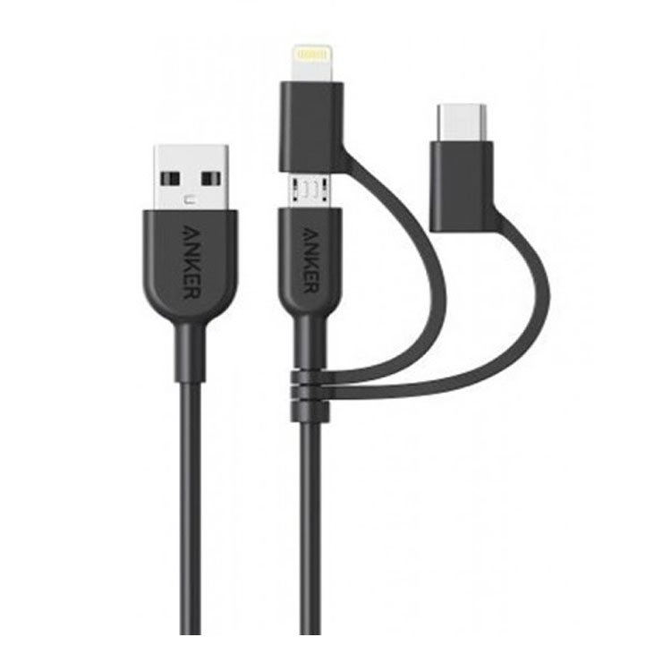 کابل تبدیل USB به لایتنینگ انکر مدل A8436 طول 0.9 متر کابل تبدیل USB به لایتنینگ انکر مدل A8436 طول 0.9 متر