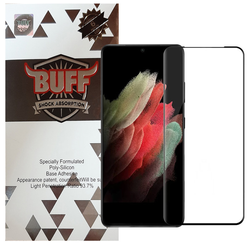 گلس گوشی سامسونگ Galaxy S21 Ultra بوف مدل Full-Glue-G گلس گوشی سامسونگ Galaxy S21 Ultra بوف مدل Full-Glue-G