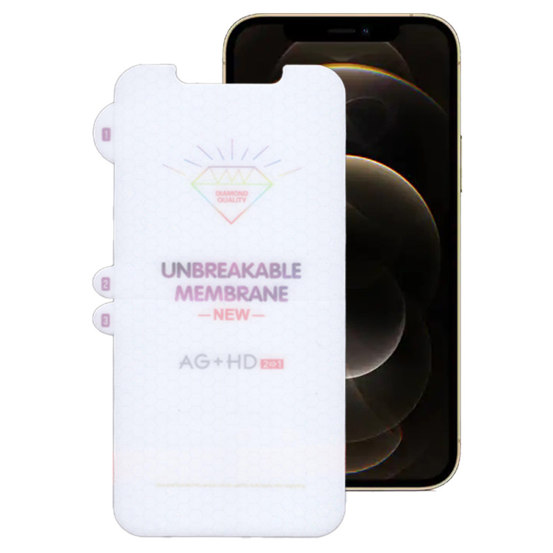 گلس گوشی اپل iPhone 12 / 12 Pro بوف مدل Hydrogel-Double گلس گوشی اپل iPhone 12 / 12 Pro بوف مدل Hydrogel-Double