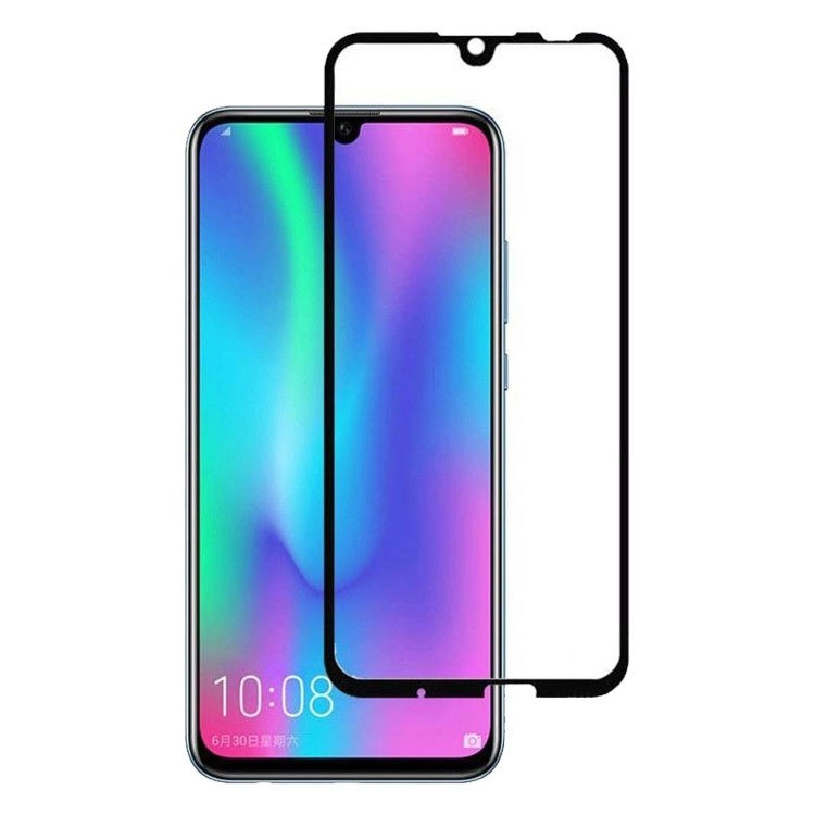 محافظ صفحه شیشه ای تمام چسب مناسب برای گوشی هواوی P Smart 2019 محافظ صفحه شیشه ای تمام چسب مناسب برای گوشی هواوی P Smart 2019