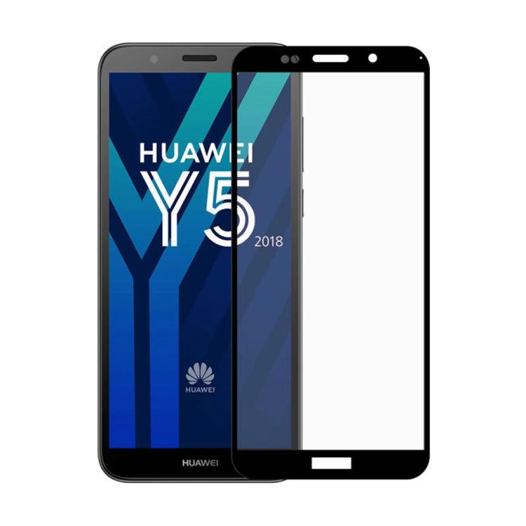 محافظ صفحه شیشه ای تمام چسب مناسب برای گوشی هواوی Y5 prime 2018 محافظ صفحه شیشه ای تمام چسب مناسب برای گوشی هواوی Y5 prime 2018
