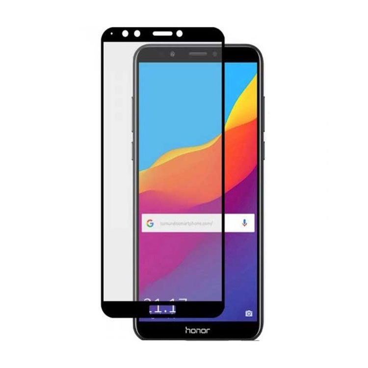 محافظ صفحه شیشه ای تمام چسب مناسب برای گوشی Honor 7A/Y6 2018 محافظ صفحه شیشه ای تمام چسب مناسب برای گوشی Honor 7A/Y6 2018