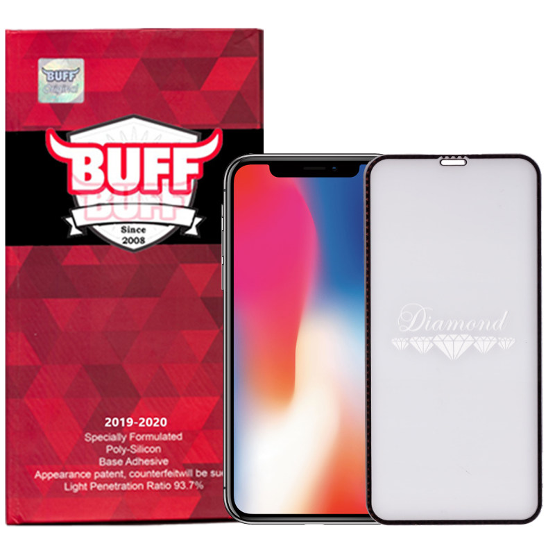 گلس گوشی اپل iPhone X بوف 5D مدل Diamond گلس گوشی اپل iPhone X بوف 5D مدل Diamond