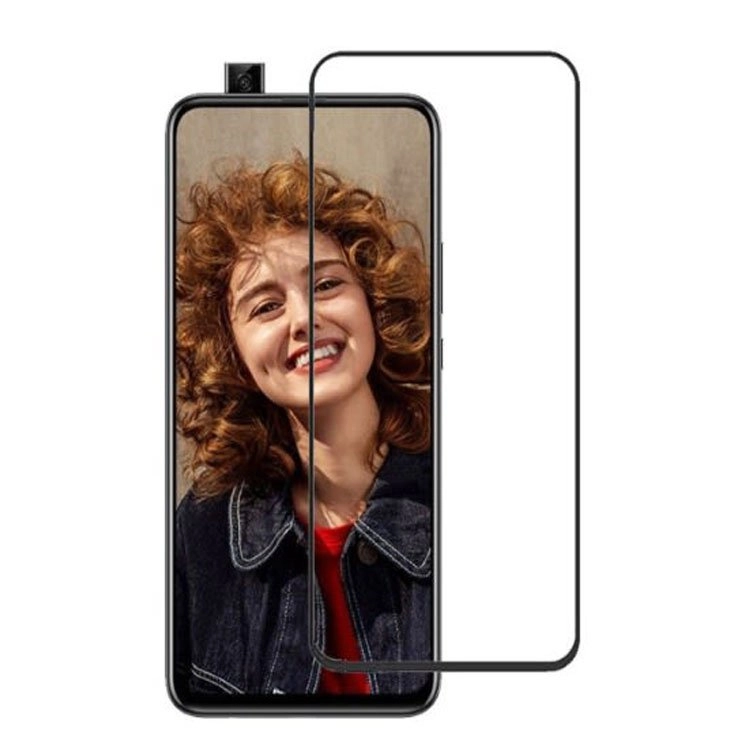 محافظ صفحه شیشه ای تمام چسب مناسب برای گوشی هواوی Y9 prime 2019 / y9s / 9x محافظ صفحه شیشه ای تمام چسب مناسب برای گوشی هواوی Y9 prime 2019 / y9s / 9x