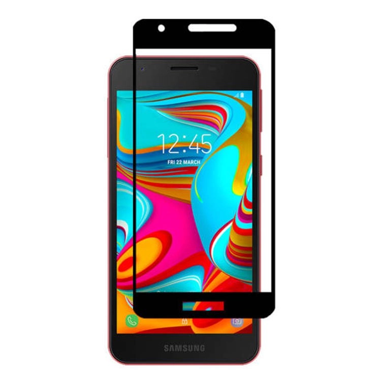 محافظ صفحه شیشه ای تمام چسب مناسب برای گوشی سامسونگ Galaxy A2 Core محافظ صفحه شیشه ای تمام چسب مناسب برای گوشی سامسونگ Galaxy A2 Core