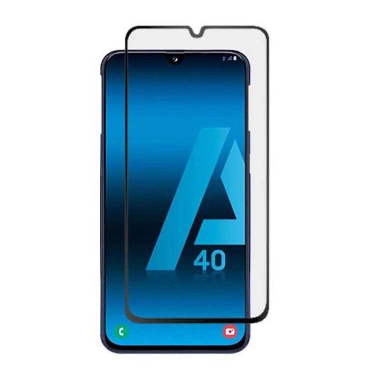 محافظ صفحه شیشه ای تمام چسب مناسب برای گوشی سامسونگ Galaxy A40 محافظ صفحه شیشه ای تمام چسب مناسب برای گوشی سامسونگ Galaxy A40
