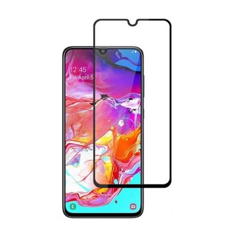 محافظ صفحه شیشه ای تمام چسب مناسب برای گوشی سامسونگ Galaxy A70 محافظ صفحه شیشه ای تمام چسب مناسب برای گوشی سامسونگ Galaxy A70