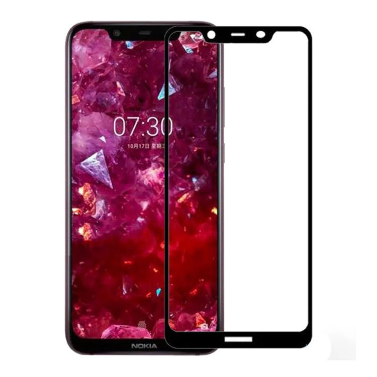 محافظ صفحه نمایش شیشه ای مناسب برای گوشی Nokia 8.1 محافظ صفحه نمایش شیشه ای مناسب برای گوشی Nokia 8.1