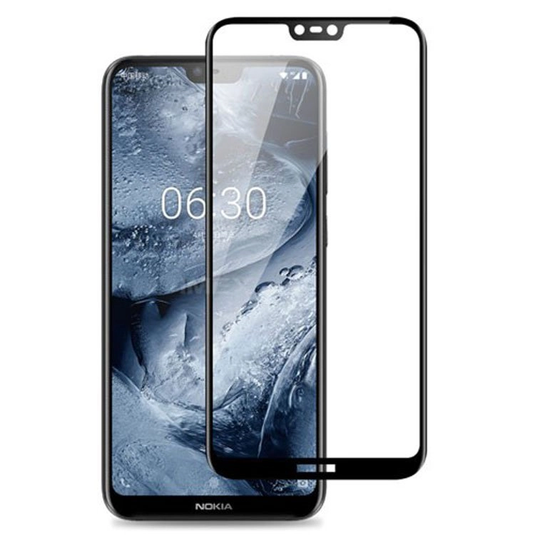 محافظ صفحه نمایش شیشه ای مناسب برای گوشی موبایل Nokia 6.1 plus محافظ صفحه نمایش شیشه ای مناسب برای گوشی موبایل Nokia 6.1 plus