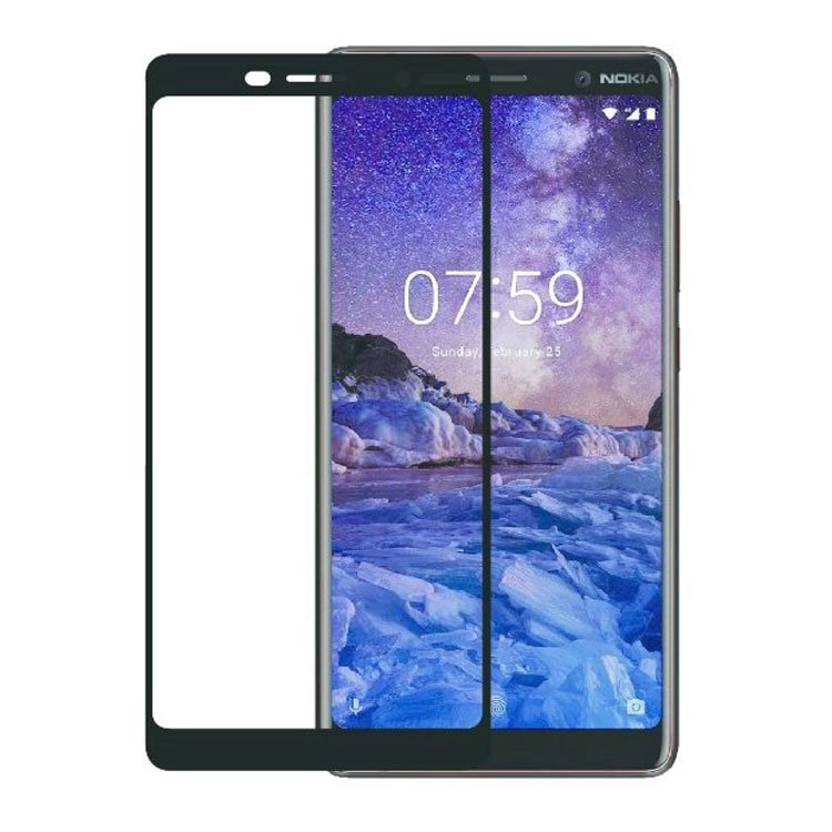 محافظ صفحه نمایش شیشه ای مناسب برای گوشی Nokia 7 plus محافظ صفحه نمایش شیشه ای مناسب برای گوشی Nokia 7 plus