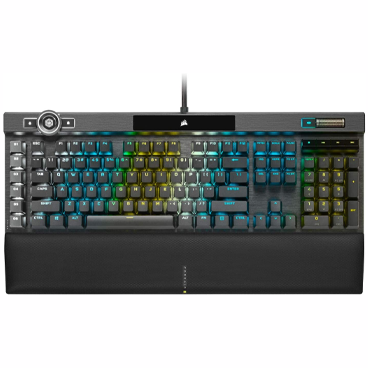 کیبورد گیمینگ سیمی کورسیر مدل K100 RGB OPX Switch کیبورد گیمینگ سیمی کورسیر مدل K100 RGB OPX Switch