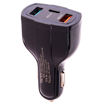 شارژر فندکی تسکو مدل TCG 36 3A QC3.0 PD شارژر فندکی تسکو مدل TCG 36 3A QC3.0 PD