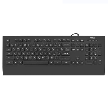 کیبورد با سیم تسکو مدل TK8027 کیبورد با سیم تسکو مدل TK8027