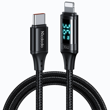 کابل تبدیل USB-C به لایتنینگ مک دودو مدل CA-1030 طول 1.2 متر کابل تبدیل USB-C به لایتنینگ مک دودو مدل CA-1030 طول 1.2 متر