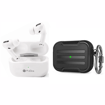 پک هندزفری بی سیم پرووان مدل R100 PRO و کاور کیس ایرپاد PRO CASE P پک هندزفری بی سیم پرووان مدل R100 PRO و کاور کیس ایرپاد PRO CASE P