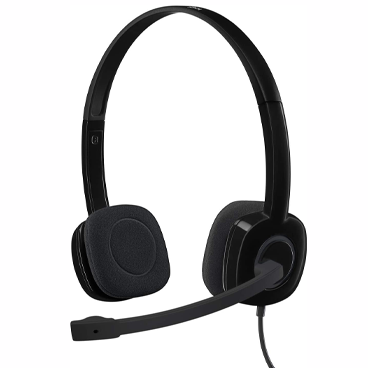 هدفون سیمی لاجیتک مدل H151 STEREO هدفون سیمی لاجیتک مدل H151 STEREO
