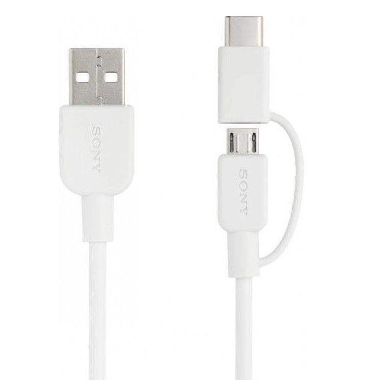 کابل تبدیل USB به USB-C microUSB سونی مدل CP-ABC150 طول 1.5 متر کابل تبدیل USB به USB-C microUSB سونی مدل CP-ABC150 طول 1.5 متر