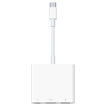 هاب USB-C اپل 3 پورت مدل Digital AV Multiport Adapter