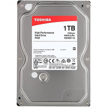 هارد دیسک اینترنال توشیبا مدل P300 BULK HDWD110UZSVA ظرفیت 1 ترابایت هارد دیسک اینترنال توشیبا مدل P300 BULK HDWD110UZSVA ظرفیت 1 ترابایت