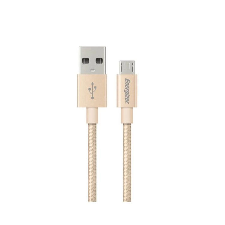 کابل میکرو USB انرجایزر مدل HT با طول 1.2 متر و رنگ طلایی کابل میکرو USB انرجایزر مدل HT با طول 1.2 متر و رنگ طلایی