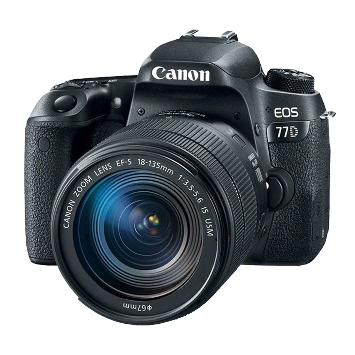 دوربین عکاسی کانن مدل EOS 77D با لنز 18-135 میلی متری f/3.5-5.6 IS USM