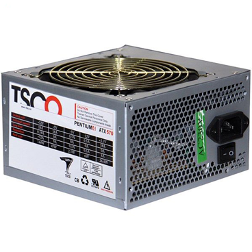 منبع تغذیه کامپیوتر تسکو مدل TP 570W منبع تغذیه کامپیوتر تسکو مدل TP 570W