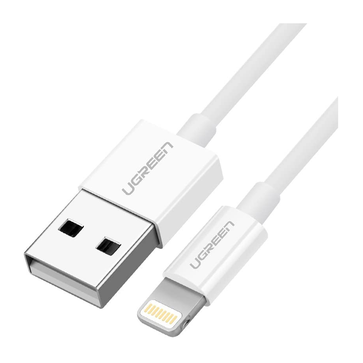 کابل لایتنینگ به USB یوگرین US155 مدل 20728 طول 1 متر کابل لایتنینگ به USB یوگرین US155 مدل 20728 طول 1 متر