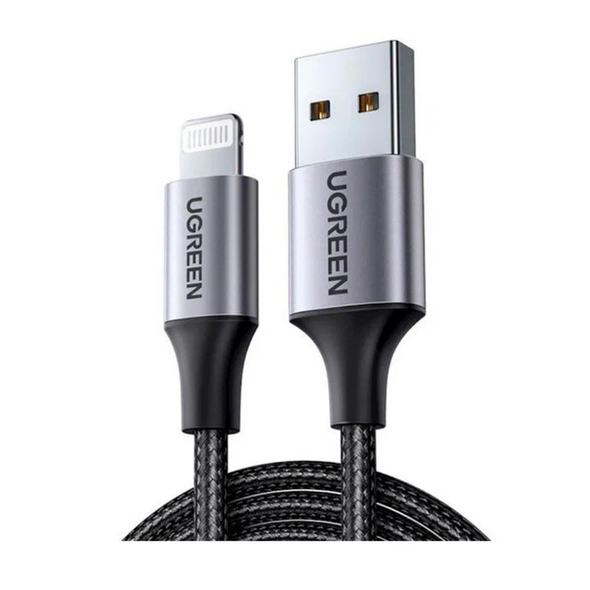 کابل لایتنینگ به USB یوگرین US199 مدل 60156 طول 1 متر کابل لایتنینگ به USB یوگرین US199 مدل 60156 طول 1 متر