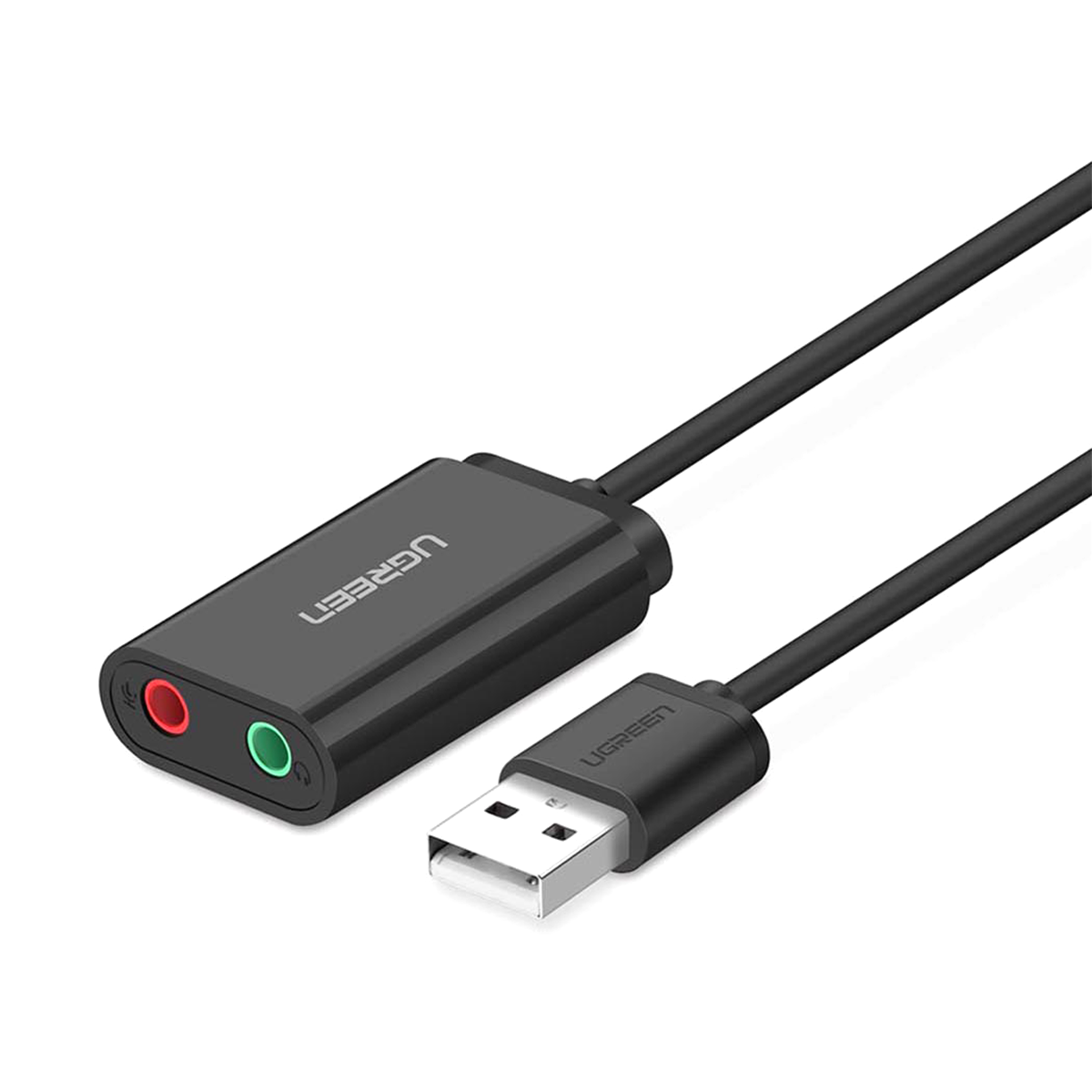 کابل تبدیل USB به جک 3.5 میلی متری صدا یوگرین US205 مدل 30724 کابل تبدیل USB به جک 3.5 میلی متری صدا یوگرین US205 مدل 30724